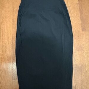Lululemon Athletica Black Pencil Skirt